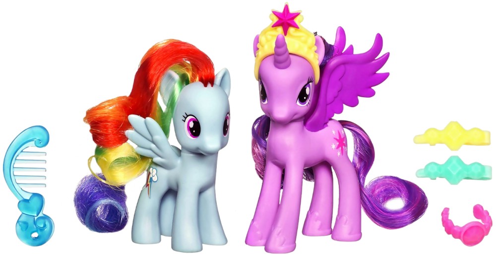 Princess Twilight & Rainbow Dash -    "My Little Pony - Crystal Empire" - 