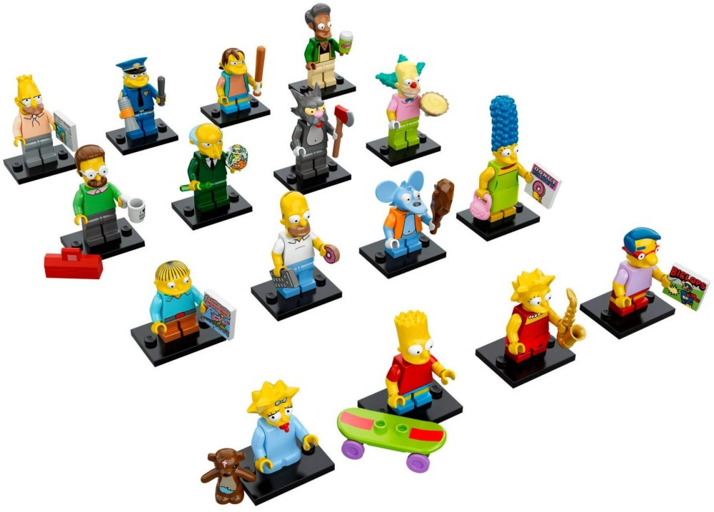   - The Simpsons Series 1 -     "LEGO: Minifigures" - 