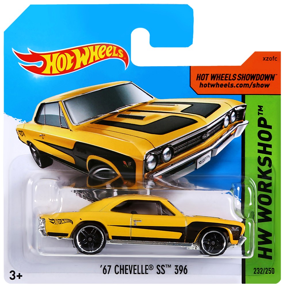   Mattel '67 Chevelle SS 396 -   Hot Wheels - 