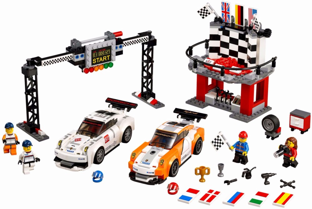    Porsche 911 GT -     "LEGO: Speed Champions" - 