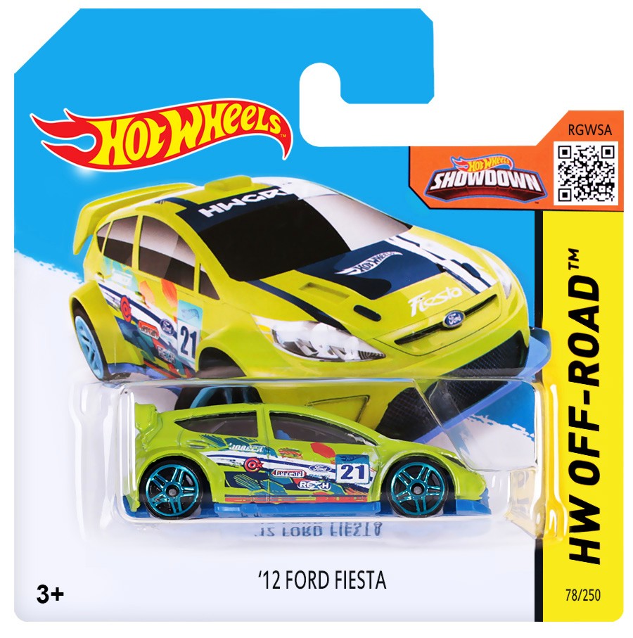   Mattel '12 Ford Fiesta -   Hot Wheels - 