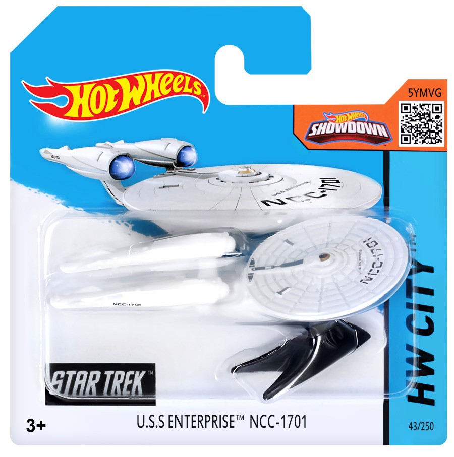    Mattel U.S.S. Enterprise NCC-1701 -   Hot Wheels - 