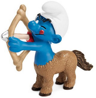 Смърф - Стрелец Смърф - Стрелец - Фигура от серията the Smurfs - фигура