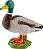 Фигурка на зеленоглав паток Schleich - От серията Животните от фермата - 
