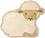 ������ ����� Little Dutch Sheep - 100% ��������� �����, 118 x 80.5 cm, �� ���������� Little Farm - �������