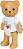 ���� �� ���� � ������ - Zapf Creation - � �������� 15 cm, �� ������� Baby Born - �������