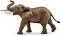 Фигурка на мъжки африкански слон Schleich - От серията Животни от дивия свят - 