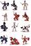 Рицари с коне - Комплект фигури за игра от серията "Мини фигури" - 