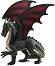 Фигурка на черен дракон Mojo - От серията Fantasy and Figurines - 
