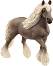 Фигурка на Силвър Допъл кобила Schleich - От серията Животни от фермата - 