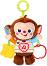 Интерактивна маймунка Vtech - Бебешка играчка - 