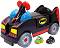 Кола с рампа Fisher Price - Батмобил - Играчка за бутане от серията Little People - 
