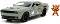 ������� ������� Jada Toys - Dodge Challenger Hellcat 2015 - � ������� �� ����� - �������