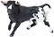 Черно-бял испански бик - Фигура от серията Животни от фермата - 