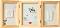       Tiny Love Double Frame Wooden -   Tiny Creations - 