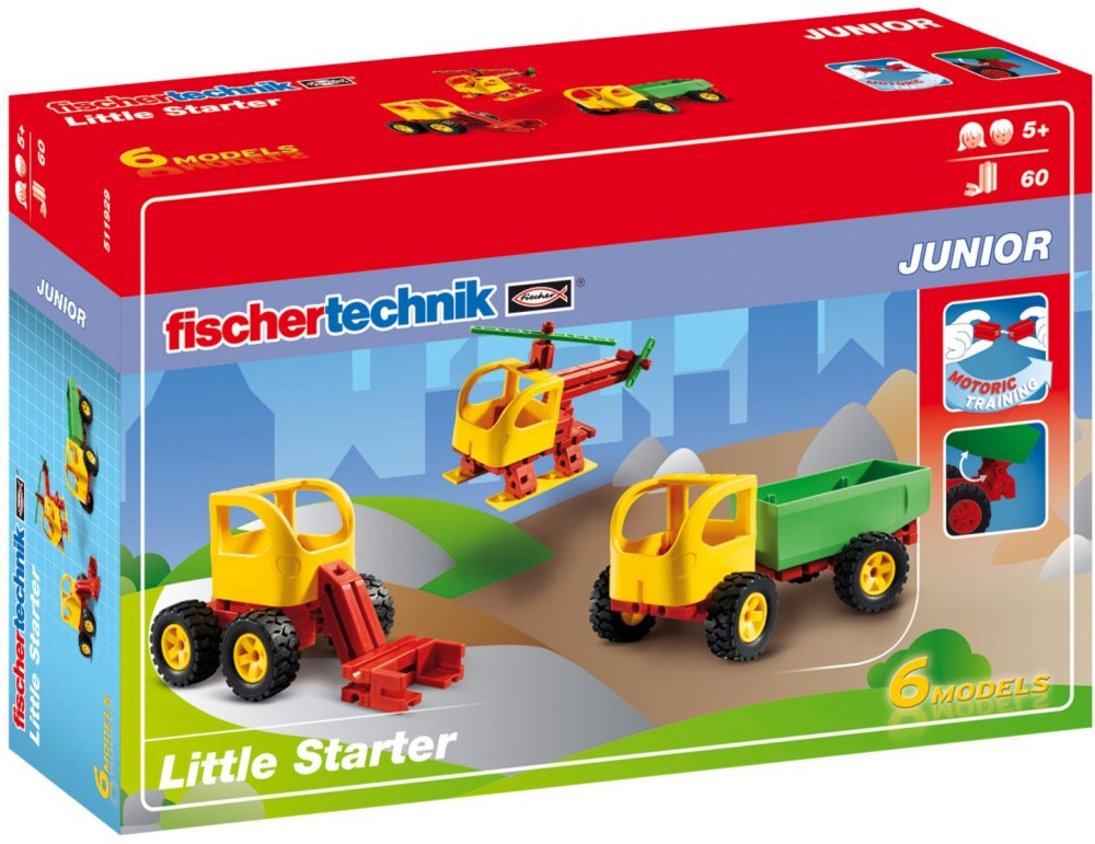 Детски конструктор Fuschertechnik - Малките начинаещи - От серията Junior - играчка