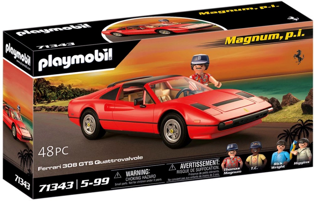 Playmobil - Magnum p.i. Ferrari 308 GTS - 