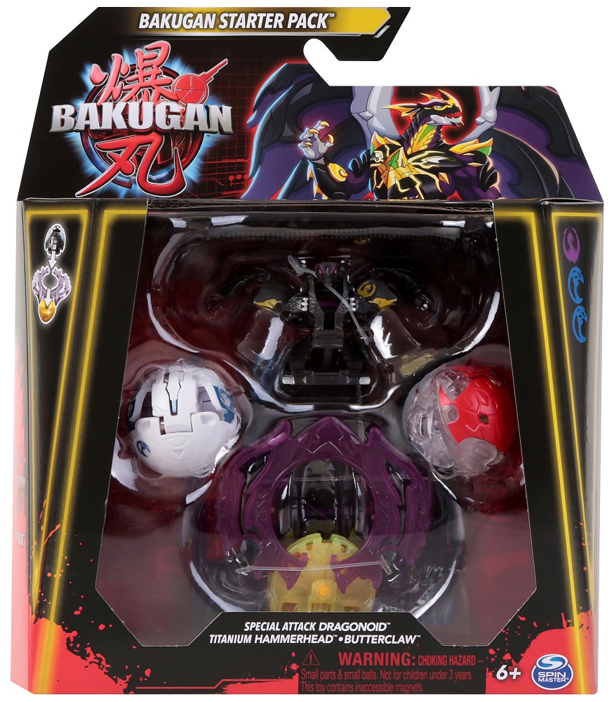    - Spin Master - 3      Bakugan - 
