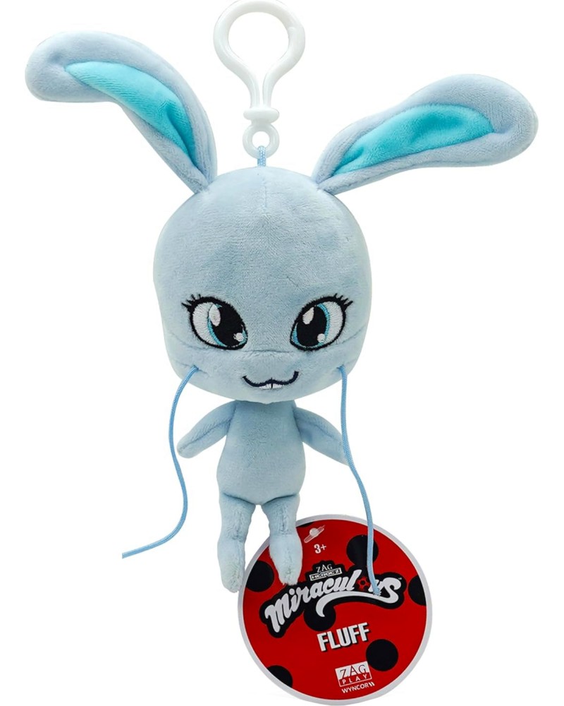 Ключодържател плюшено куами Флъф - ZAG Ключодържател плюшено куами Флъф - ZAG - На тема Мега-чудесата на Калинката и Черния котарак - играчка