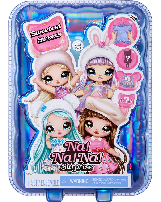   Sweetest Sweets - MGA Entertainment -   Na! Na! Na! Surprise - 