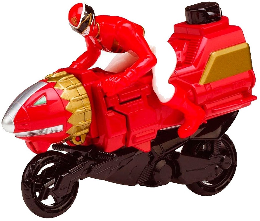 Moto Ataque - Sea Lion Red Ranger Cycle -    "Power Rangers Zord-builder" - 
