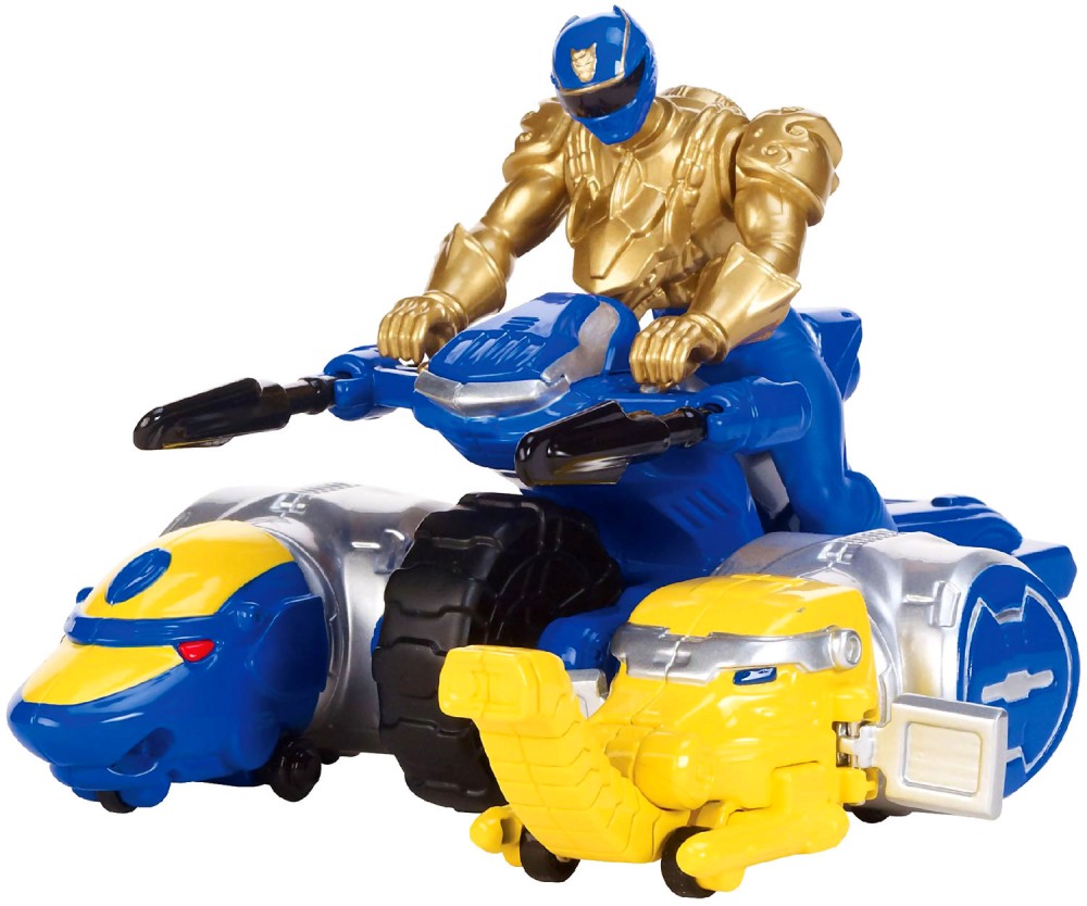 Ultra Blue Ranger Zord Vehicle -    "Power Rangers Zord-Builder" - 