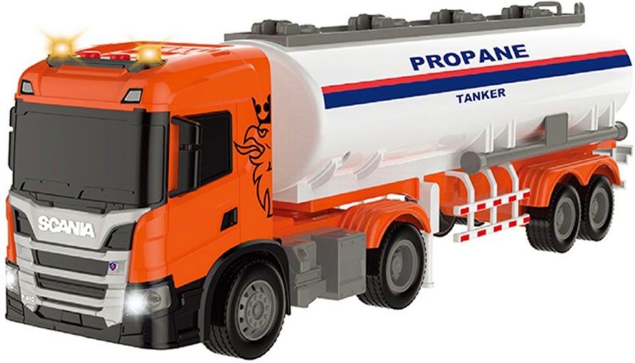 Детски камион с цистерна Scania - Ocie Детски камион с цистерна Scania - Ocie - Със звук и светлина - играчка
