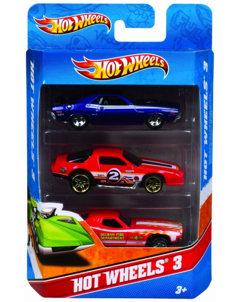 3   Mattel -   Hot Wheels - 