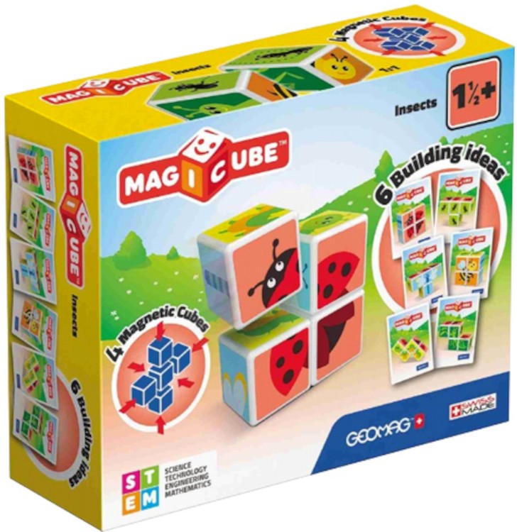   Geomag - Magicube Insects - 4  - 