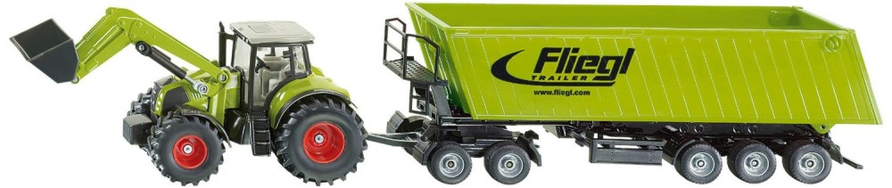       - Claas Axion 850 -     "Farmer: Tractors with trailers" - 