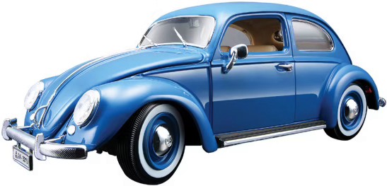   Volkswagen Kafer-Beetle - Bburago -   1:18,   Plus - 