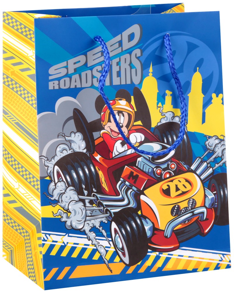 Подаръчна торбичка Мики Маус - Unic Art Подаръчна торбичка Мики Маус - Unic Art - С размери 18 / 23 / 11 cm на тема Мики Маус и приятели - продукт