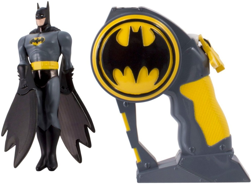 Летящ супер герой - Батман Летящ супер герой - Батман - Комплект с изстрелвачка от серията "Flying Heroes" - играчка