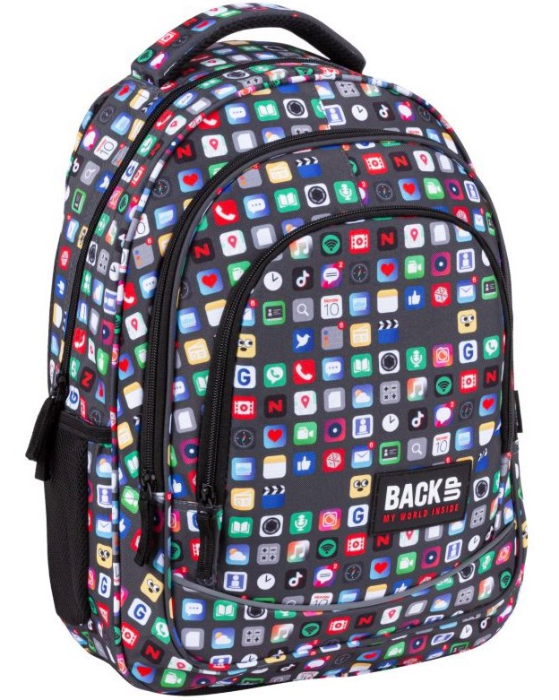 Ученическа раница BackUp X 62 Icons Ученическа раница BackUp X 62 Icons - раница