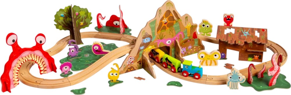 ������� ������� ���������� ��������� ���� - Bigjigs Toys - � ����� � ������� �� ������� Rail - �������