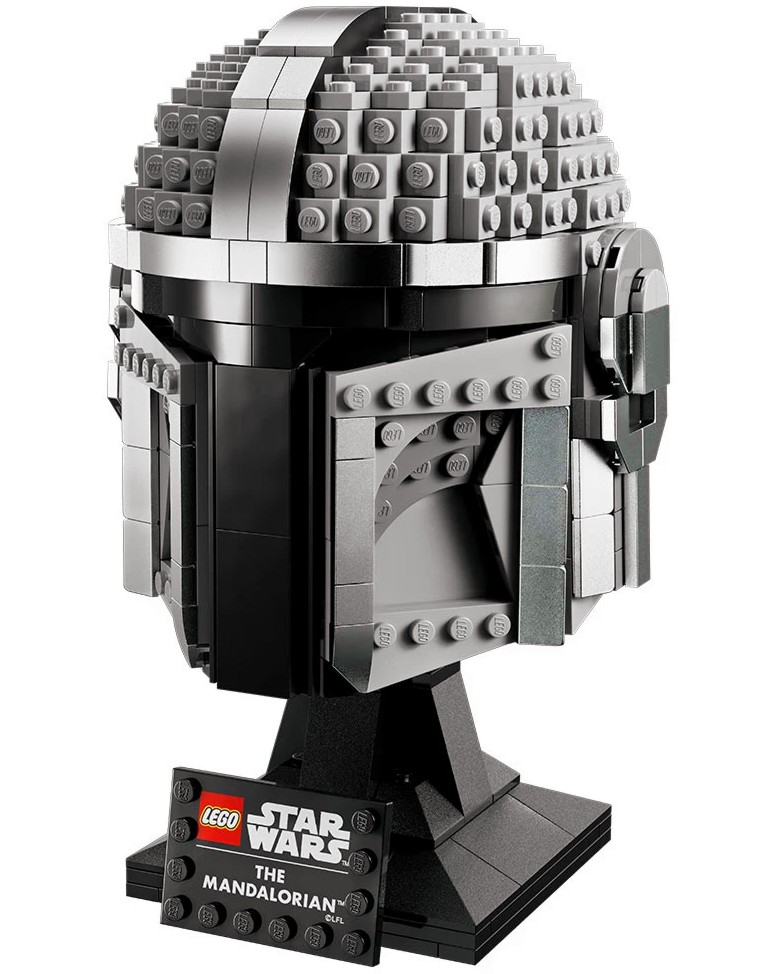 LEGO Star Wars - Шлемът на Мандалориан - Детски конструктор - играчка