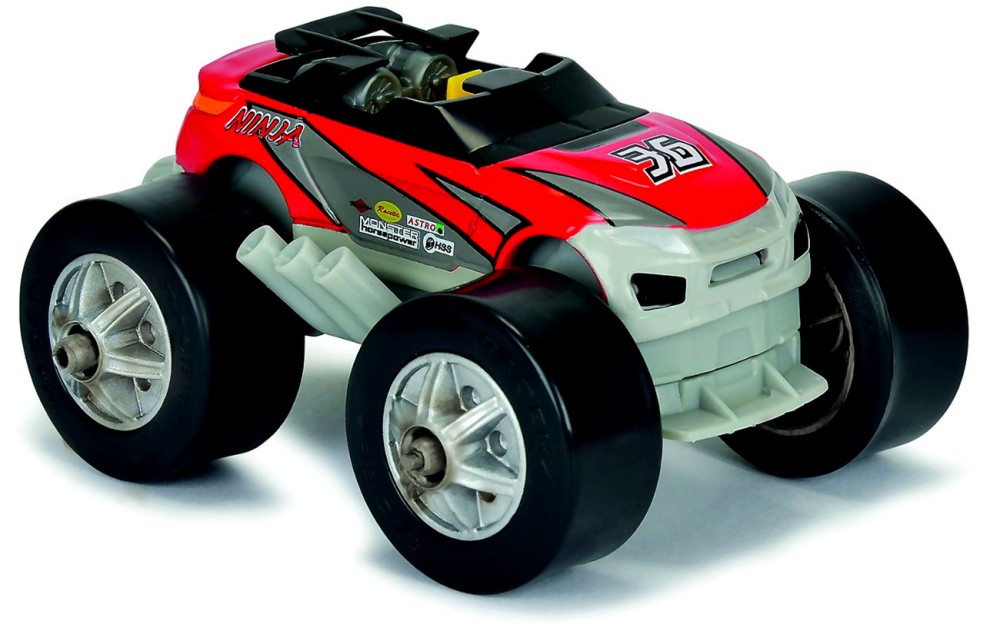    Majorette Red Ninja -     4 x 4 Giantz Klik and Mix - 