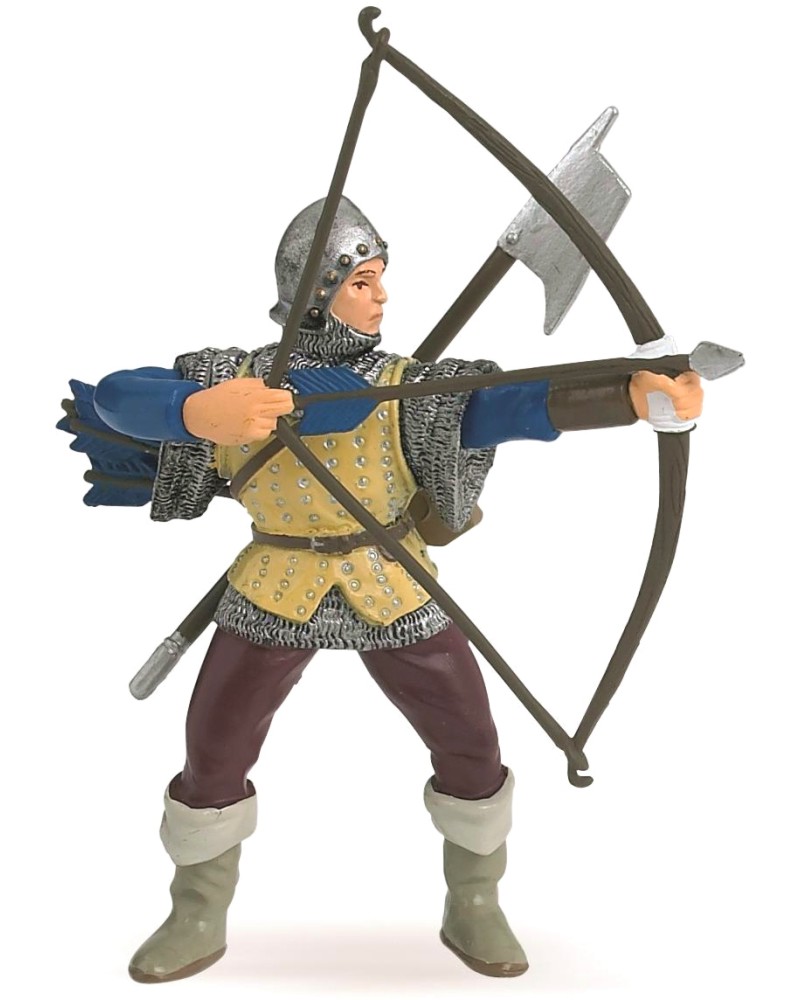 Фигурка на рицар с лък Papo - От серията Рицари - фигура