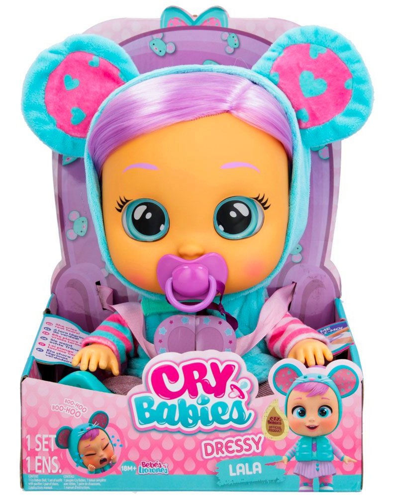 Плачеща кукла бебе Cry Babies Лала - store.bg