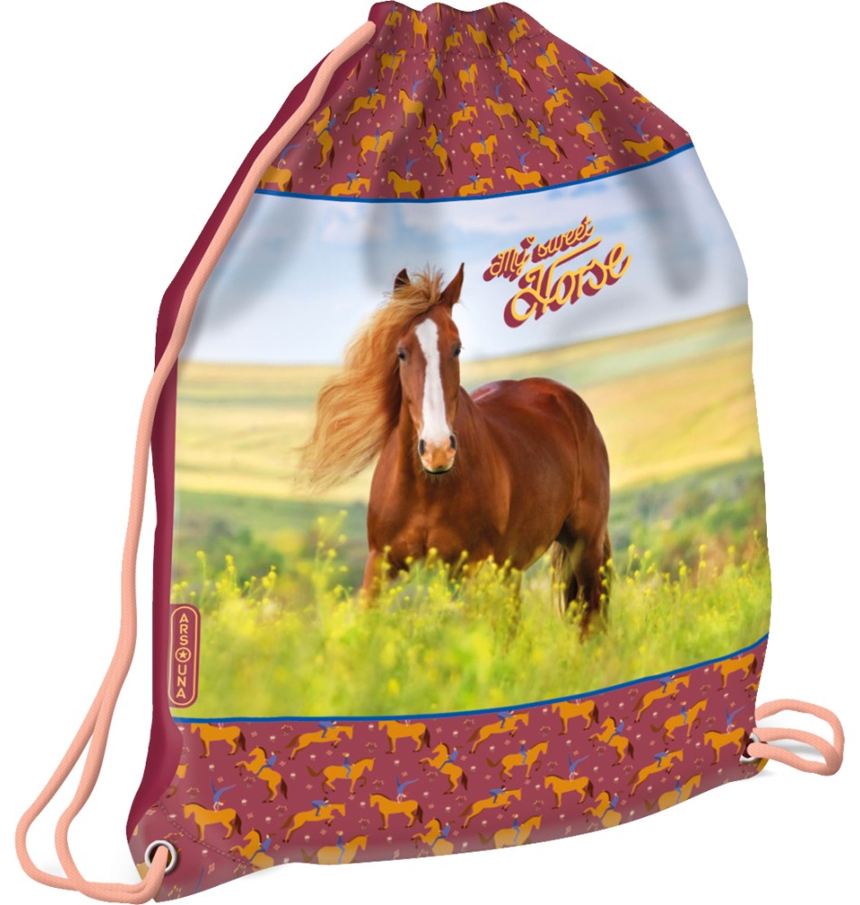 Спортна торба - Ars Una Спортна торба - Ars Una - От серията My Sweet Horse - детски аксесоар