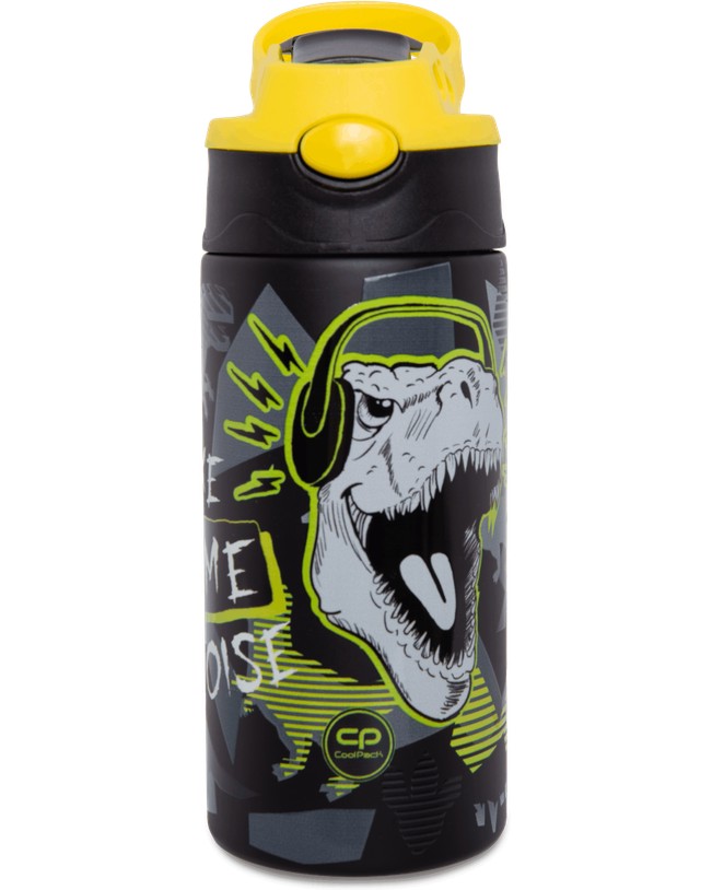 Детска термо бутилка Bono - Cool Pack Детска термо бутилка Bono - Cool Pack - С вместимост 350 ml от серията Dino Park - детска бутилка