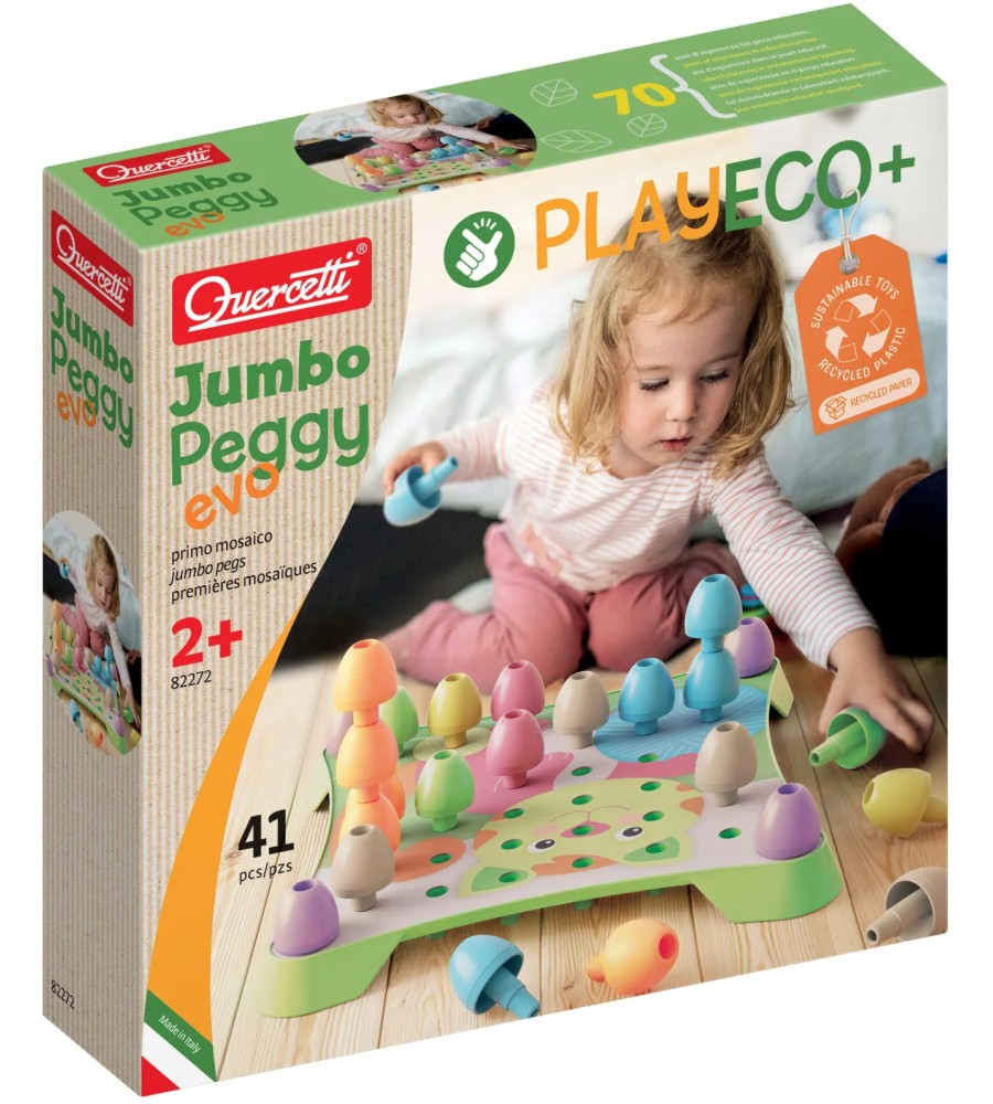  Jumbo Peggy Evo - Quercetti -  40     Play Eco + - 