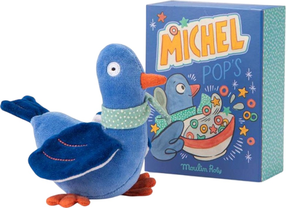 Плюшена играчка Гълъбът Мишо - Moulin Roty Плюшена играчка Гълъбът Мишо - Moulin Roty - играчка