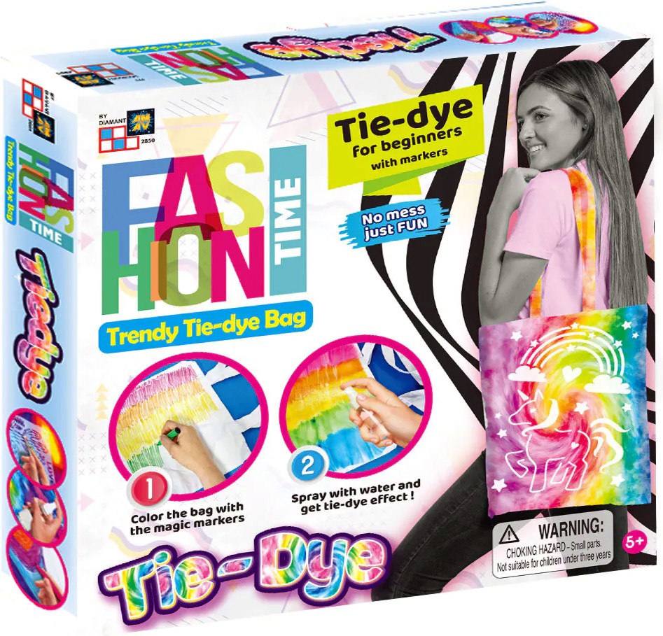     Tie-Dye - Diamant -     Fashion Time -  