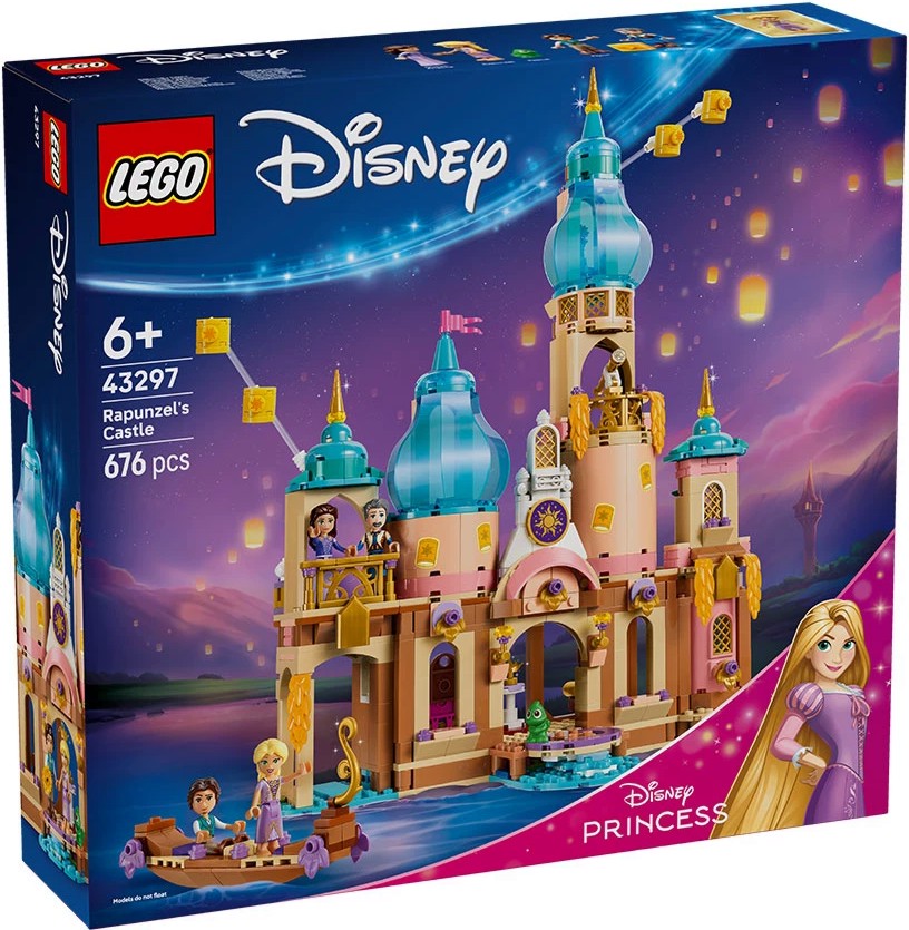 LEGO Принцесите на Дисни - Замъкът на Рапунцел LEGO Принцесите на Дисни - Замъкът на Рапунцел - Детски конструктор - играчка