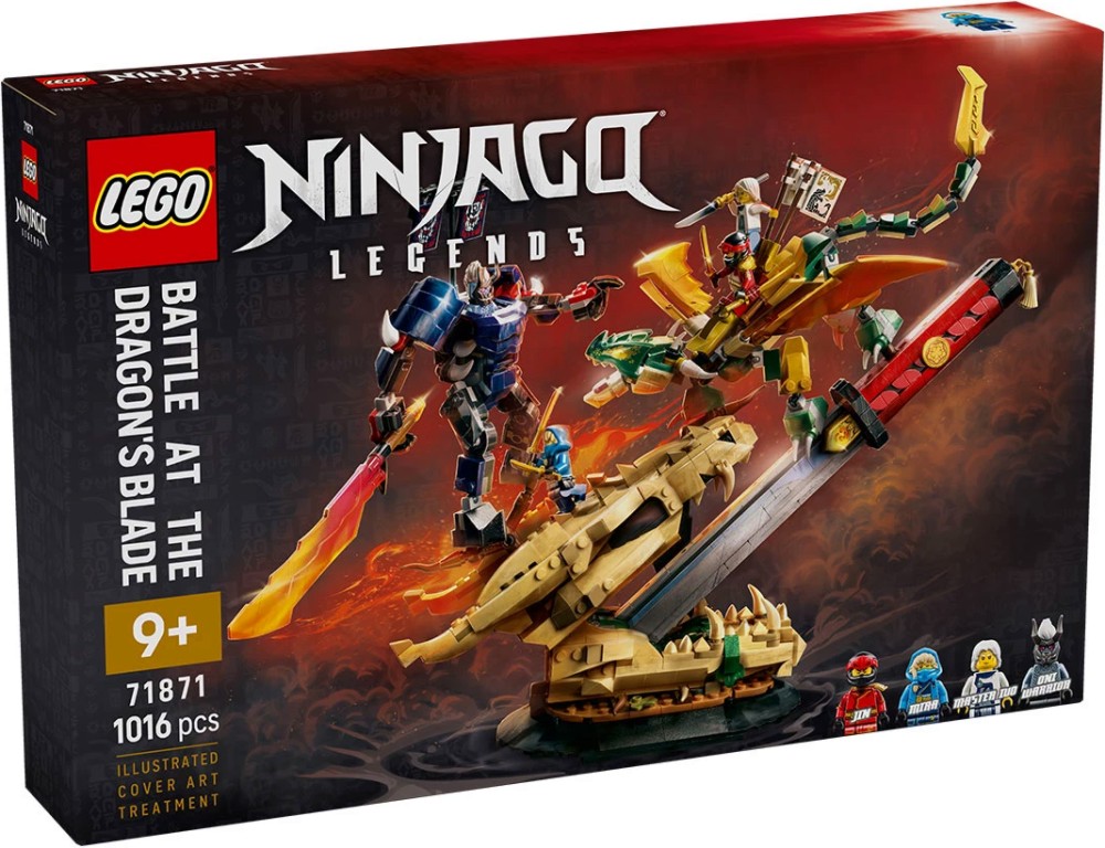 LEGO Ninjago - Битката при острието на дракона LEGO Ninjago - Битката при острието на дракона - Детски конструктор - играчка
