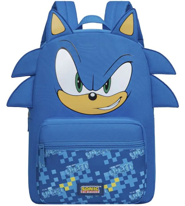 Раница за детска градина Gotta go fast Раница за детска градина Gotta go fast - На тема Sonic - раница