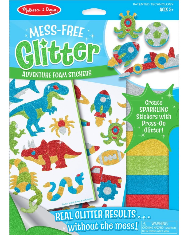     Melissa & Doug -  -     Mess-Free Glitter -  