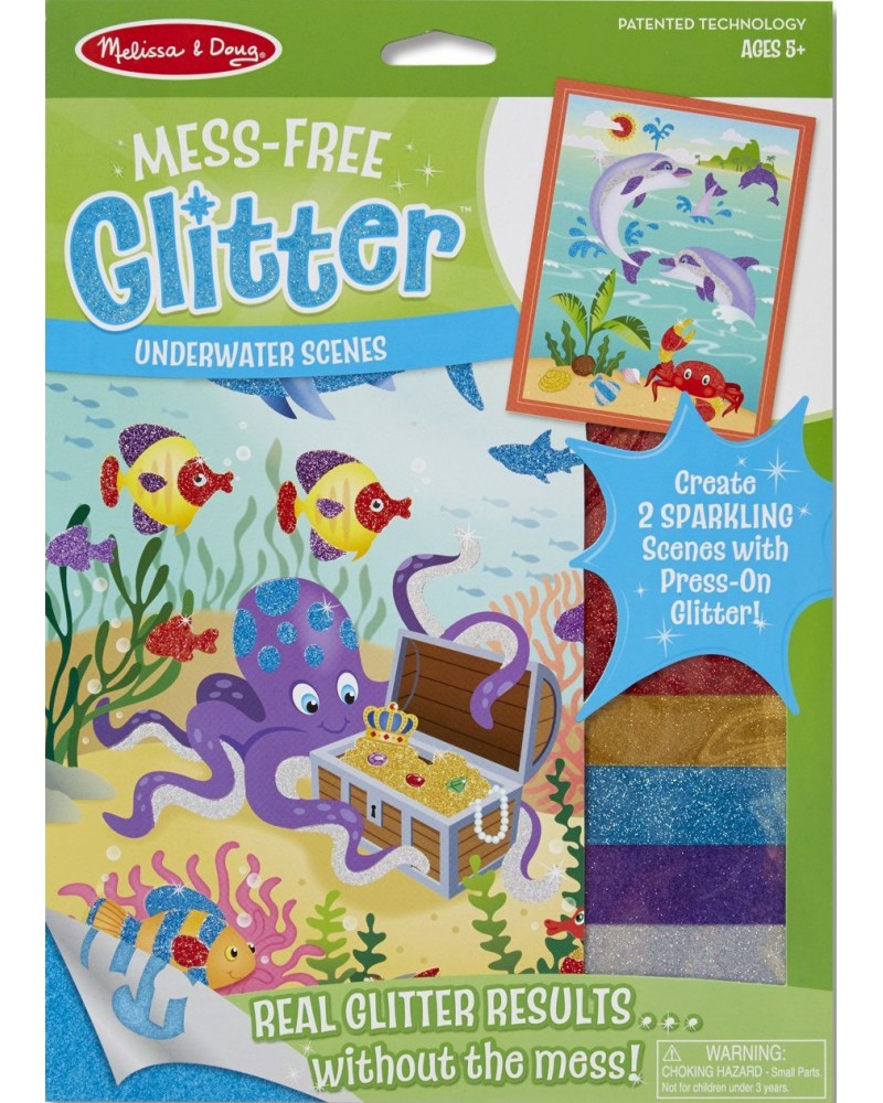     Melissa & Doug -   -     Mess-Free Glitter -  