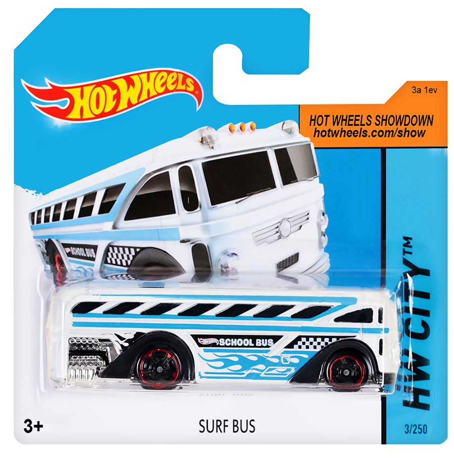   Mattel Surf Bus -   Hot Wheels - 